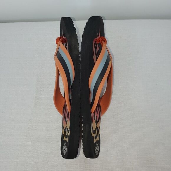Harley Davidson Youth Flip Flops Size 3/4 NWT - Picture 6 of 13
